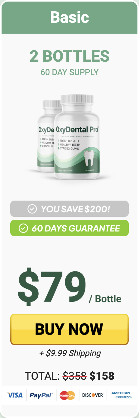 OxyDental Pro 60 day supply