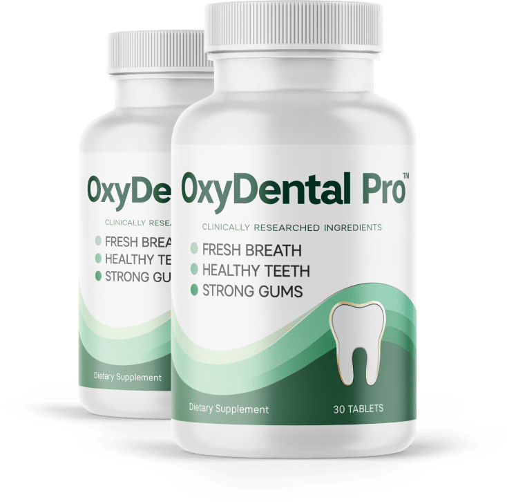 OxyDental Pro supplement jar
